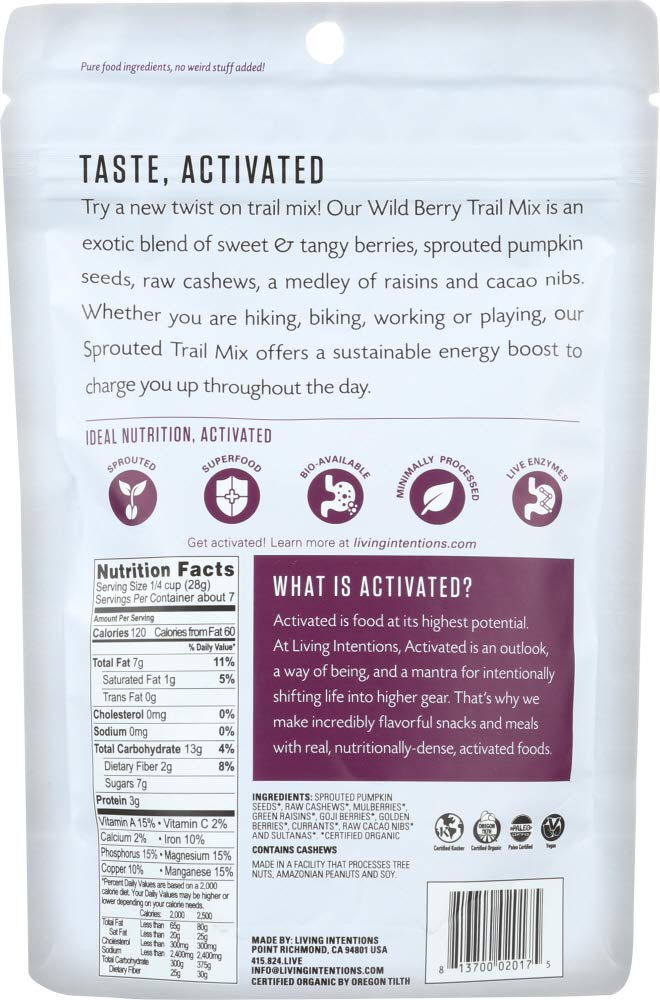 (NOT A CASE) Trail Mix Wild Berry Sprouted