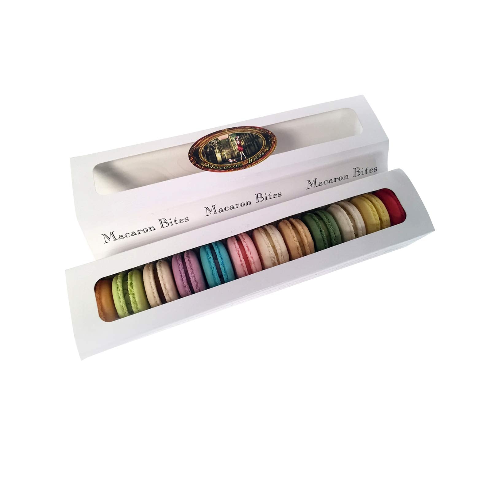Macaron - Assortment Gift Box of 12 French Macarons, French Macarons, Gourmet Cookie Gift Box, Macaroon