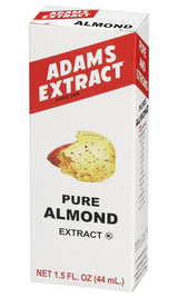 Adams Extract Flavoring Almond Extract 1.5oz. (Pack of 3)