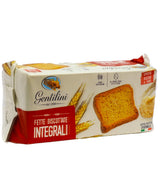 GENTILINI | Fette Biscottate | Integrali | Pack of 3 | Toast