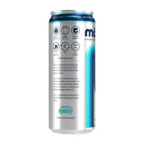 M?CEAN Blueberry Pomegranate Energy Drink, 12-Pack (12 fl oz) Clean Adult Energy Drink with 130mg Natural Caffeine, Adaptogens & Minerals, No Taurine