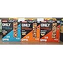 Elevation by Millville Elevation ONLY Nuts and Sea Salt with Dark Chocolate, Peanut Butter with Dark Chocolate and Cashew, Cherry with Dark Chocolate