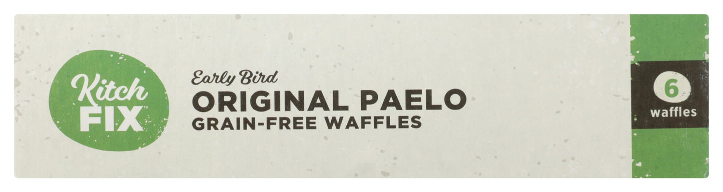 Kitchfix, Waffles Grain Free Original 6 Count, 9 Ounce