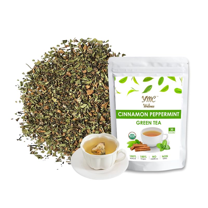 Cinnamon peppermint green tea