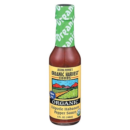 ORGANIC HARVEST Organic Chipotle Pepper Sauce, 5 FZ