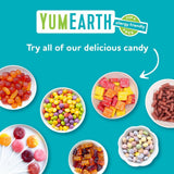 YumEarth Organic Wild Peppermint Drops - Mint Flavored Natural Hard Candy, Peppermint Candy for Kids - Allergy Friendly, Non GMO, Gluten Free, Vegan