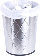 Aluf Plastics 12-16 Gallon White Trash Bags - (Pack of 500) Linear Low Density Butene Star Seal Coreless Wastebasket Liners for Home, Bathroom