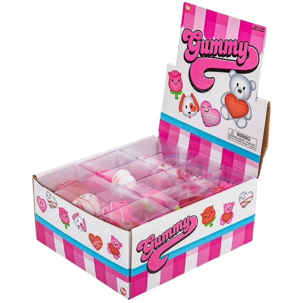 1.5" VALENTINES' GUMMY CHARACTERS