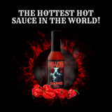 Hellfire Doomed Hot Sauce, Hottest Sauce in the World, Spiked with 6.66 Million SHU Natural Pepper Extract, Lab tested at 2.79 Million SHUs