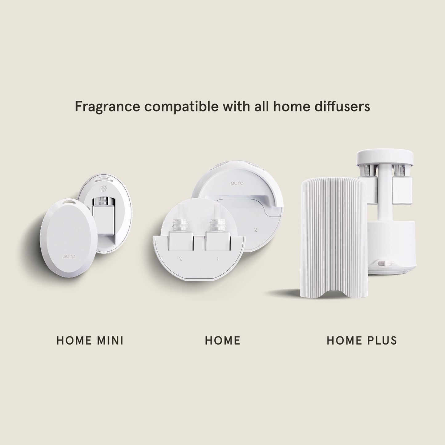 Pura & Mersea Home Scent Refill - Smart Home Air Diffuser - Hours of Luxury Fragrance per Refill - Clean & Safe Pura Diffuser Refills - Voyager (2