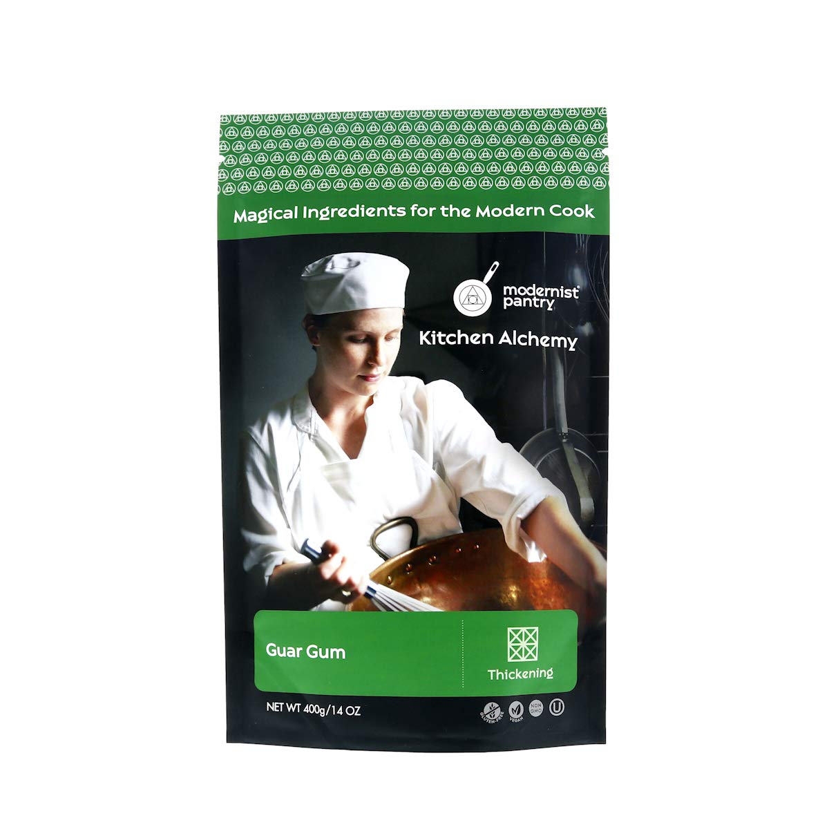 Pure Guar Gum ? Non-GMO Vegan OU Kosher Certified - 400g/14oz