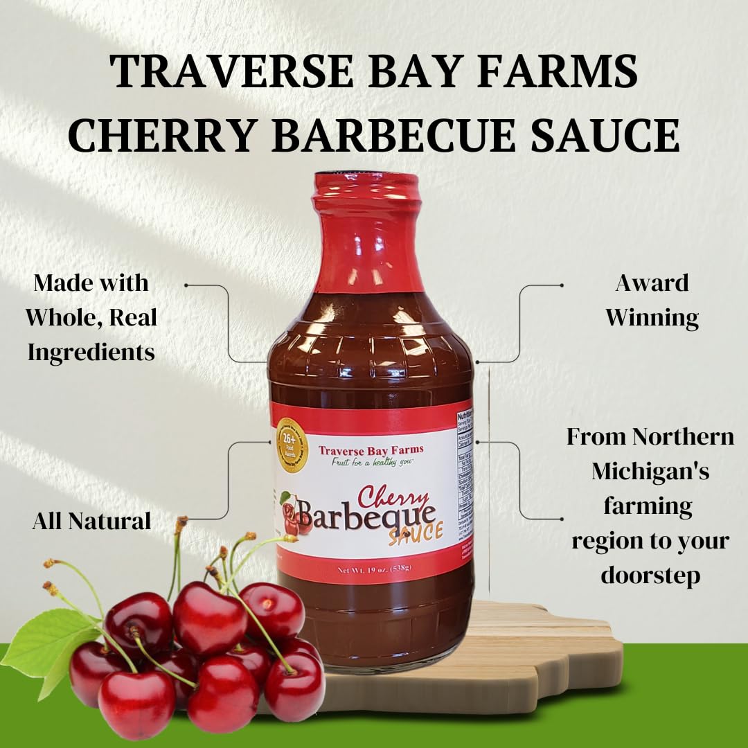 Traverse Bay Farms BBQ Sauce (Combo Kit, 2 Bottles with Book)