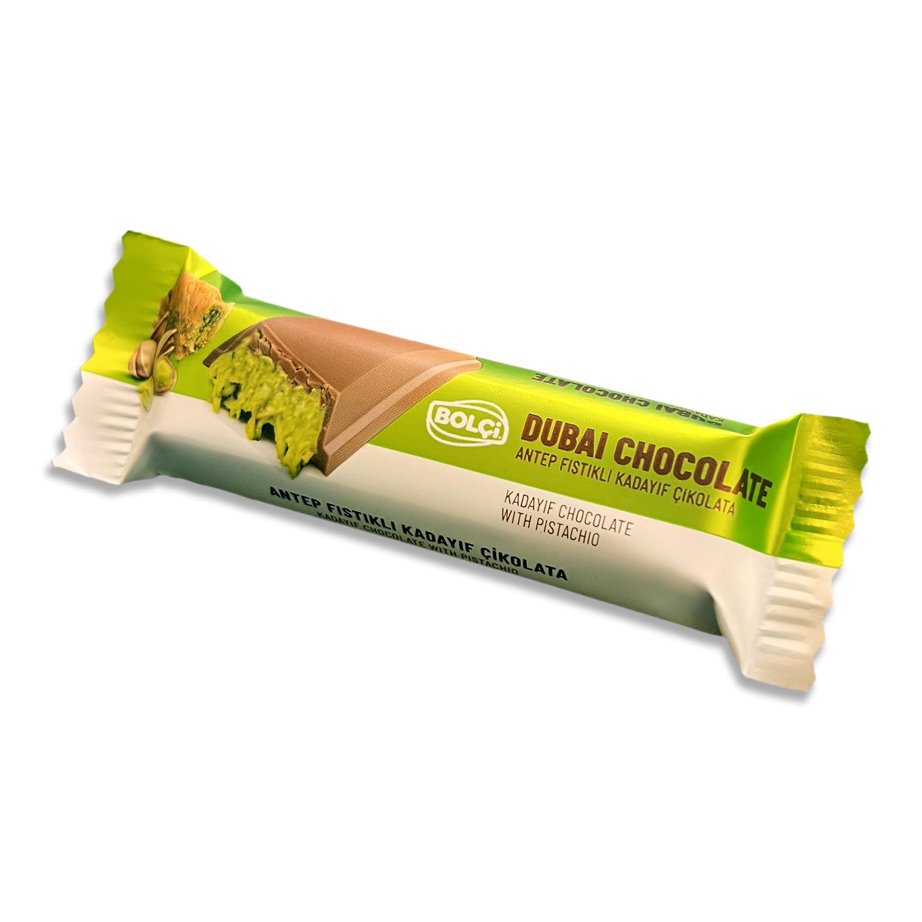 Bolci Dubai Chocolate Bar Pistachio 2 Pack, Pistachio Chocolate Bar, Kunafa Chocolate Bar, Chocolate Dubai, Chocolate Dubai Bar, Knafeh Pistachio