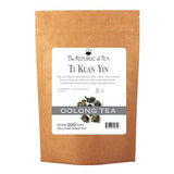 The Republic of Tea Ti Kuan Yin Full-Leaf Black Tea, 1 Pound / 200 Cups