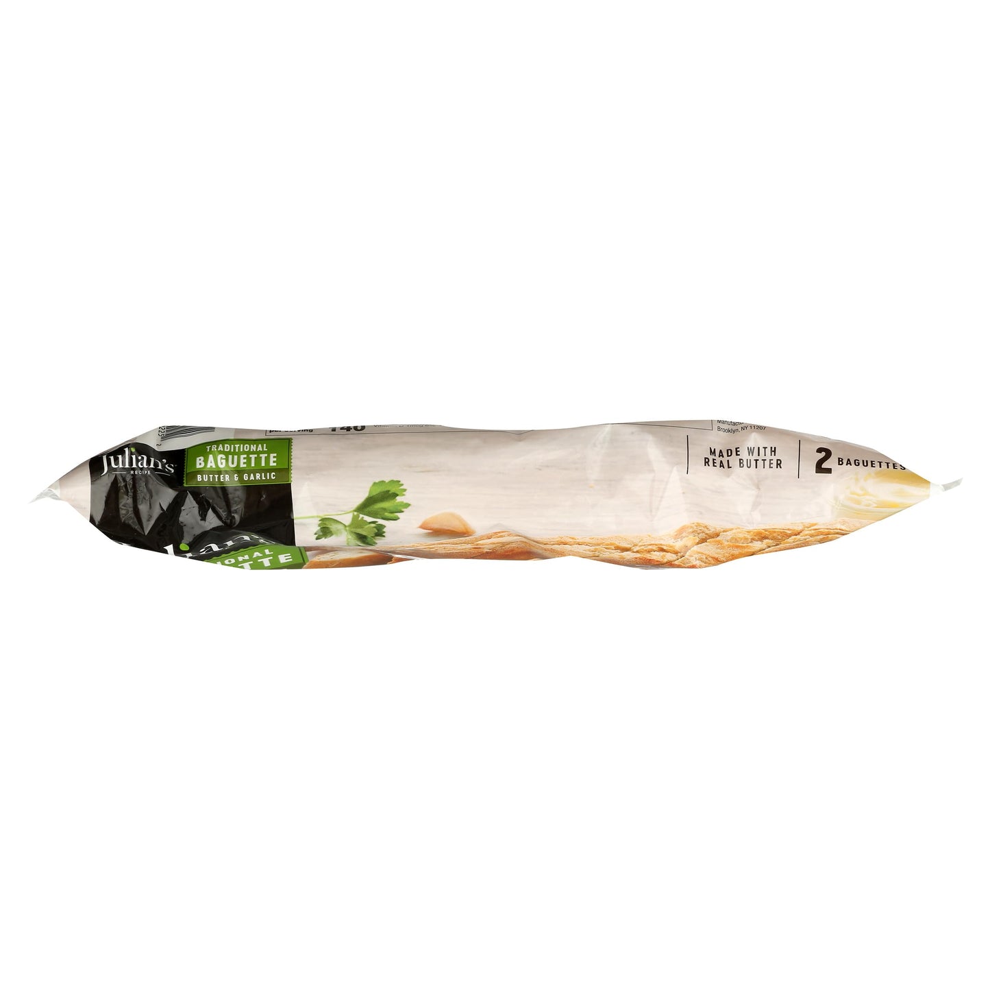 Julians Recipe Garlic and Butter Baguettes, 12.35 OZ