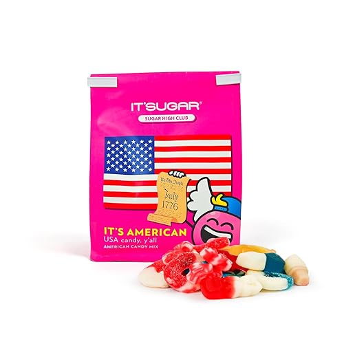 IT'SUGAR IT'S American Candy Mix, Gummi Assortment with Bears, Freedom Rings, Military Heroes
