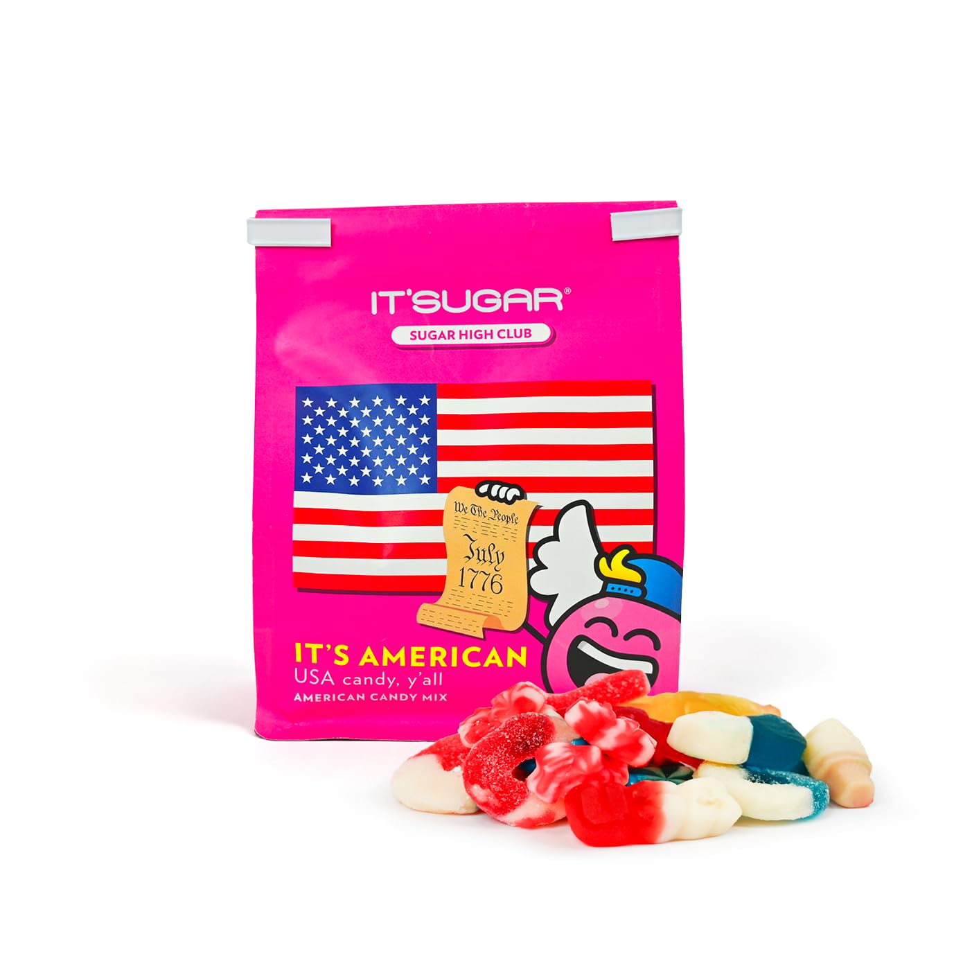 IT'SUGAR IT'S American Candy Mix, Gummi Assortment with Bears, Freedom Rings, Military Heroes