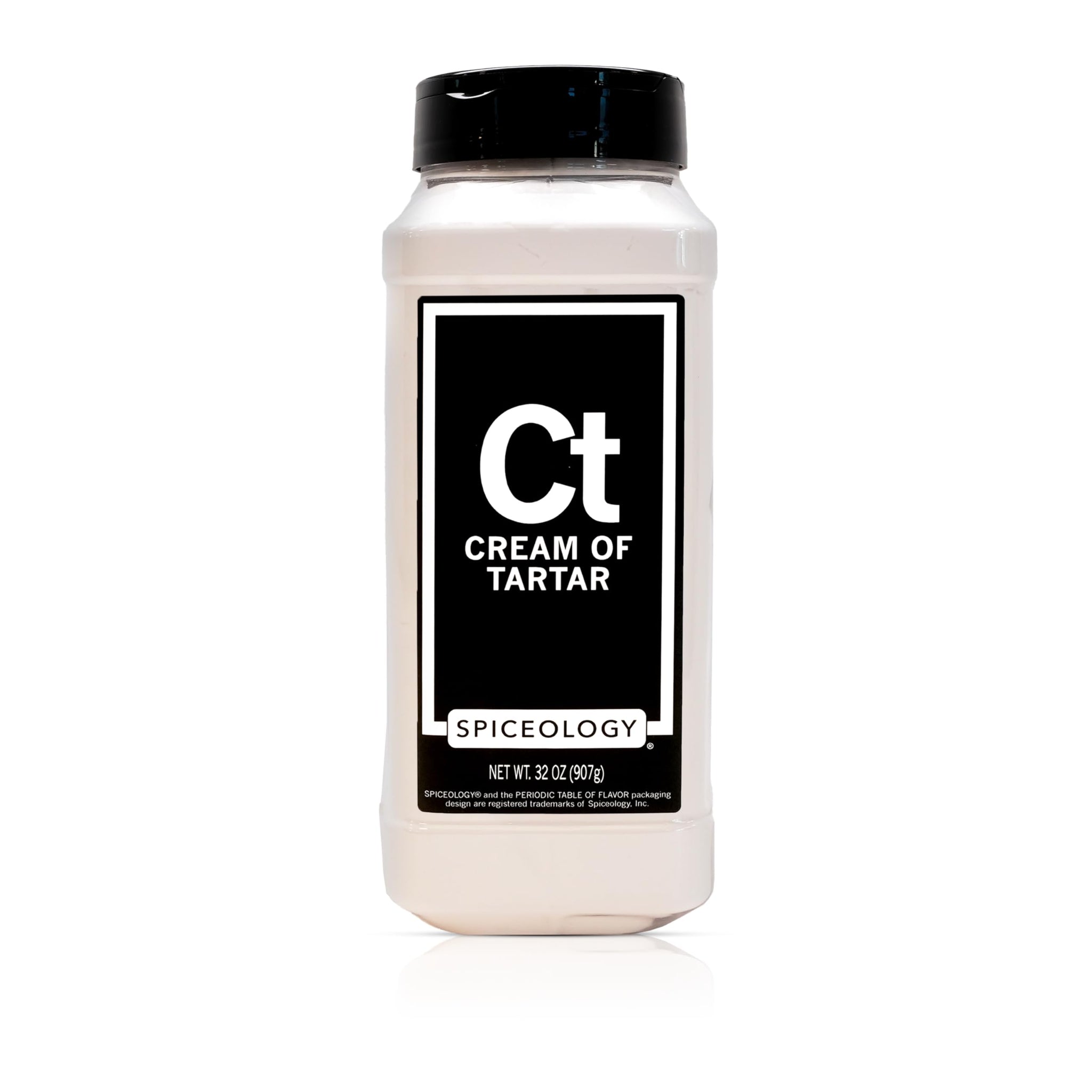 Spiceology - Cream of Tartar Powder - Leavening Agent & Egg White Stabilizer for Baking, Meringues, Snickerdoodles & Spice Blends - Acidic Baking