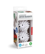 Kikkerland Hedgehog Reusable Dryer Balls, Set of 2, White