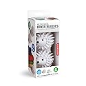 Kikkerland Hedgehog Reusable Dryer Balls, Set of 2, White