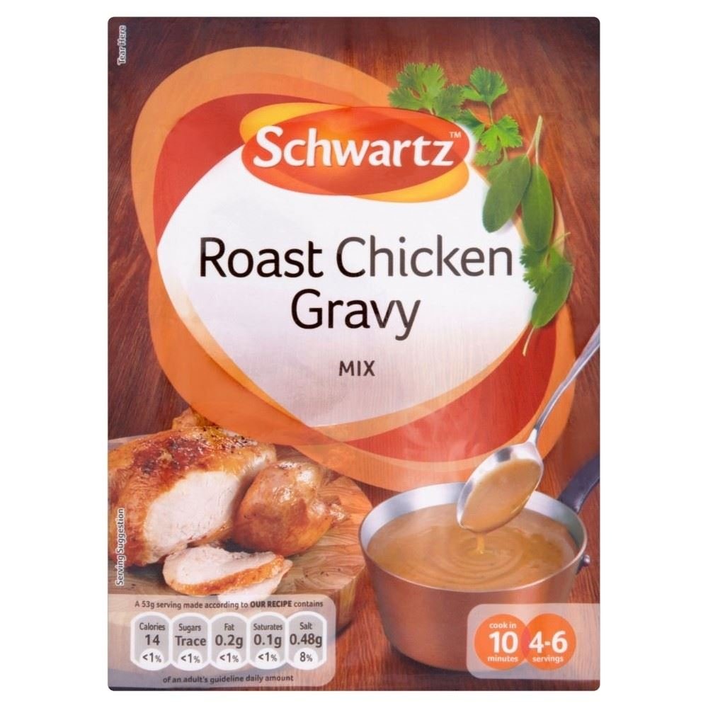 Schwartz Roast Chicken Gravy Mix (26g) - Pack of 2