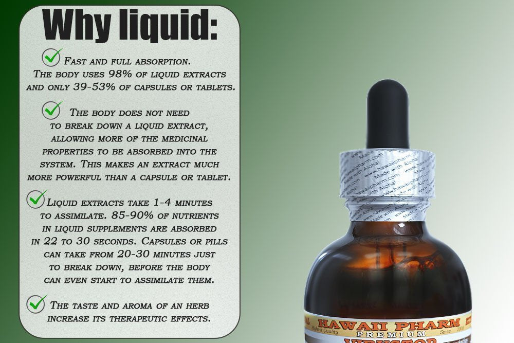 Hawaii Pharm Sea Cucumber (Cucumaria Frondosa) Liquid Extract 2x4 fl.oz