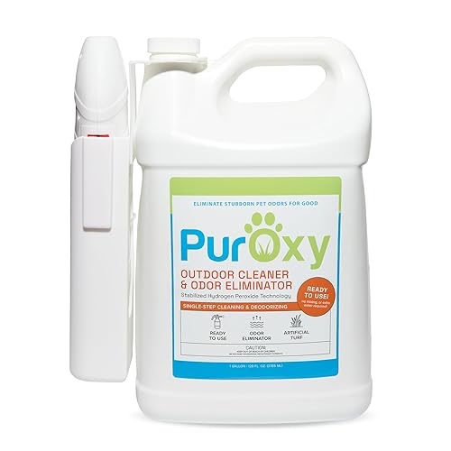PurOxy Outdoor Cleaner & Pet Odor Eliminator with Power Sprayer
