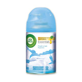 Air Wick Freshmatic Ultra Spray Refill, Fresh Linen, Aerosol, 5.89 oz, 6/Carton