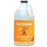 Aunt Fannie's All Purpose Wood Spray Cleaner, No-Wax Formula, Perfect for Wood Tables, Walls, Counters & Shelves, 64 Fl Ounces, Lemon Scent (Refill)