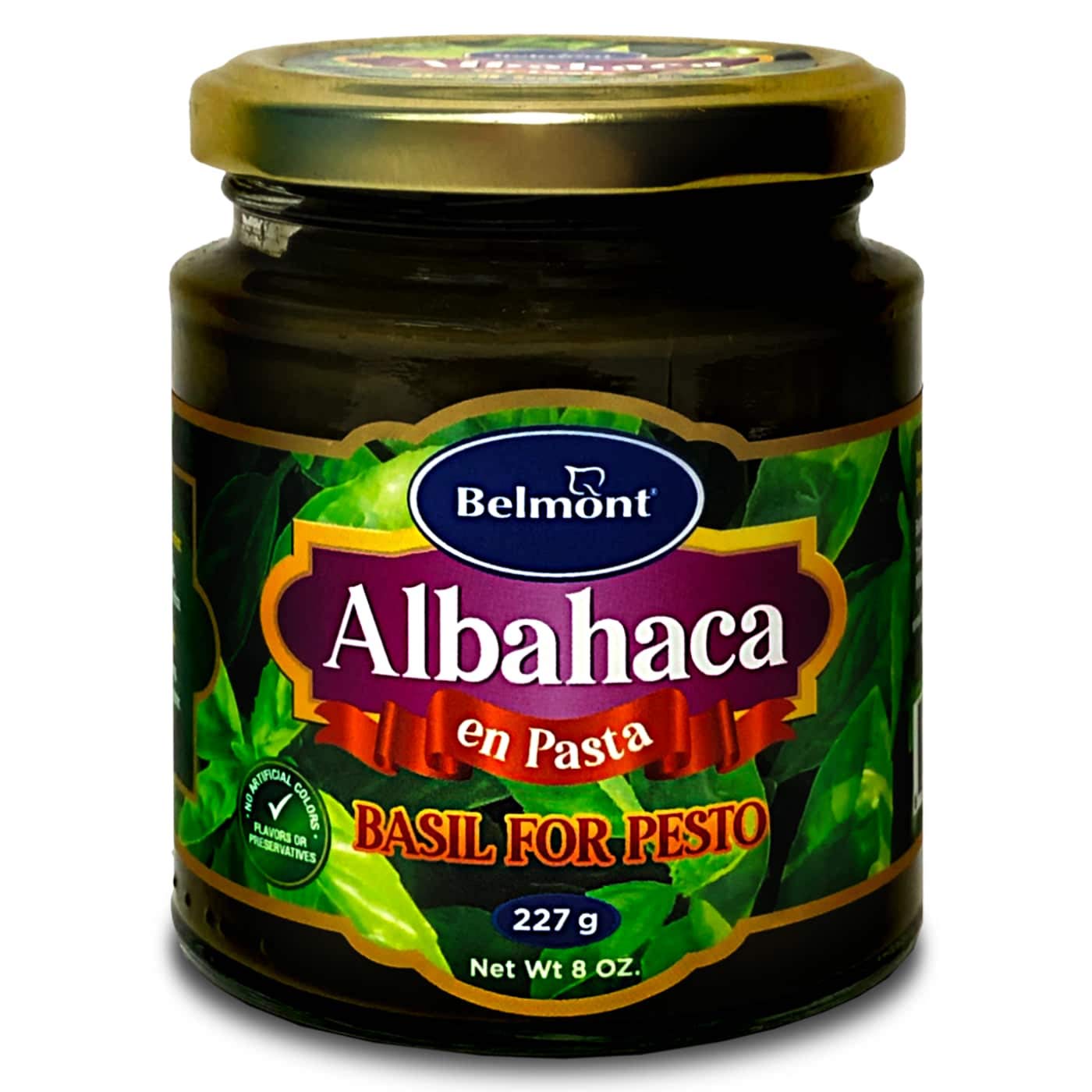 Belmont Albahaca Basil Paste Pesto (7.5 oz/220 g) by Belmont