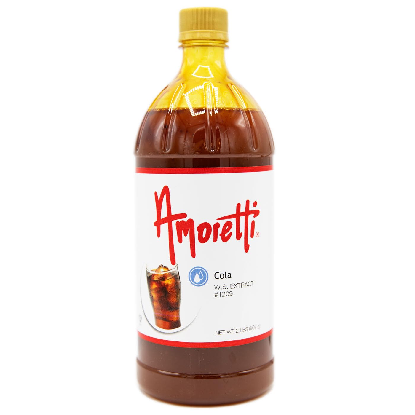 Amoretti - Cola Extract Water Soluble 2 oz - Highly Concentrated & Perfect For Pastry, Savory, Brewing, and more, Preservative Free, Vegan, Kosher