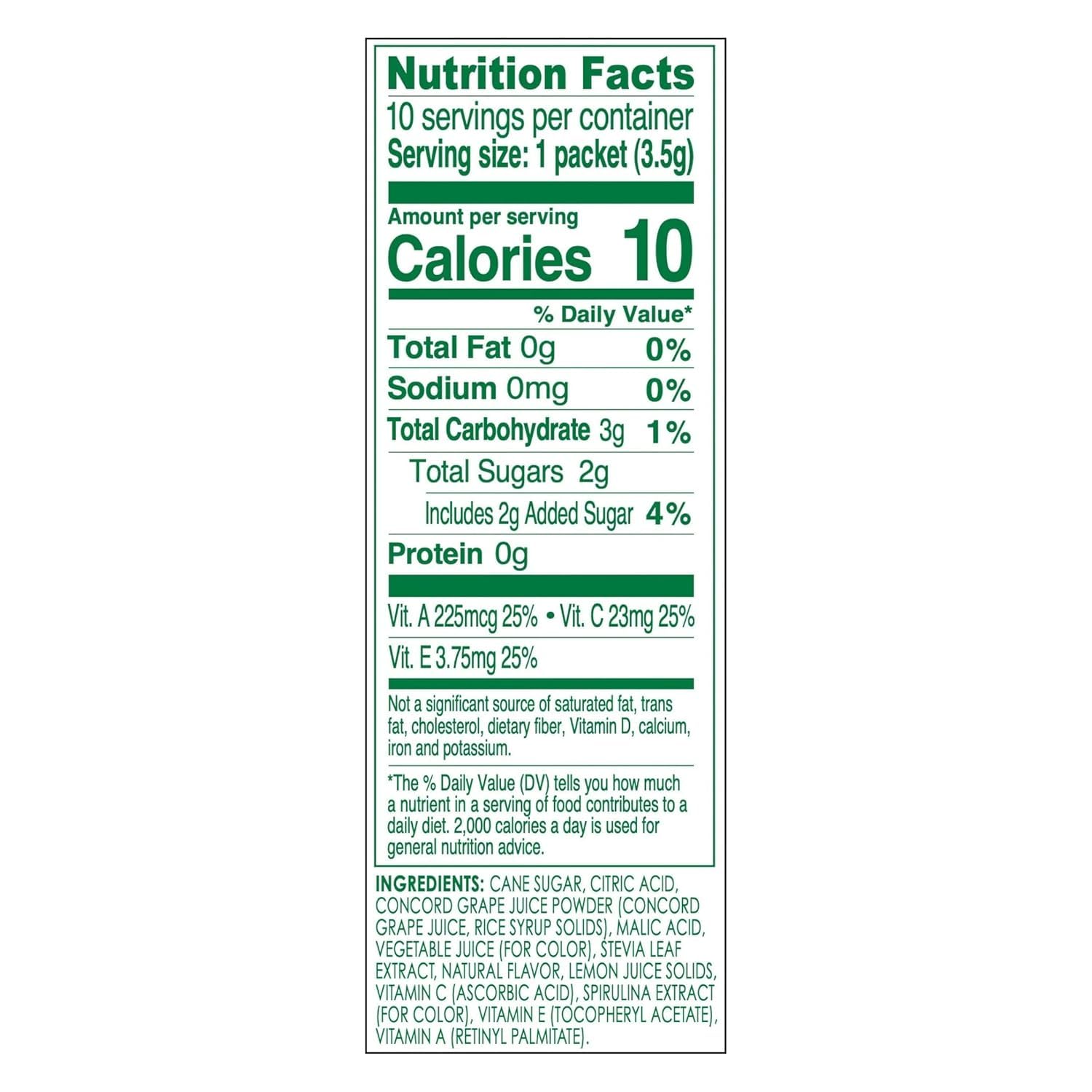 TRUE LEMON KIDS Groovy Grape (10 Packets) for Hydration - No Preservatives, No Artificial Flavors, No Artificial Sweeteners - Low Sugar Water