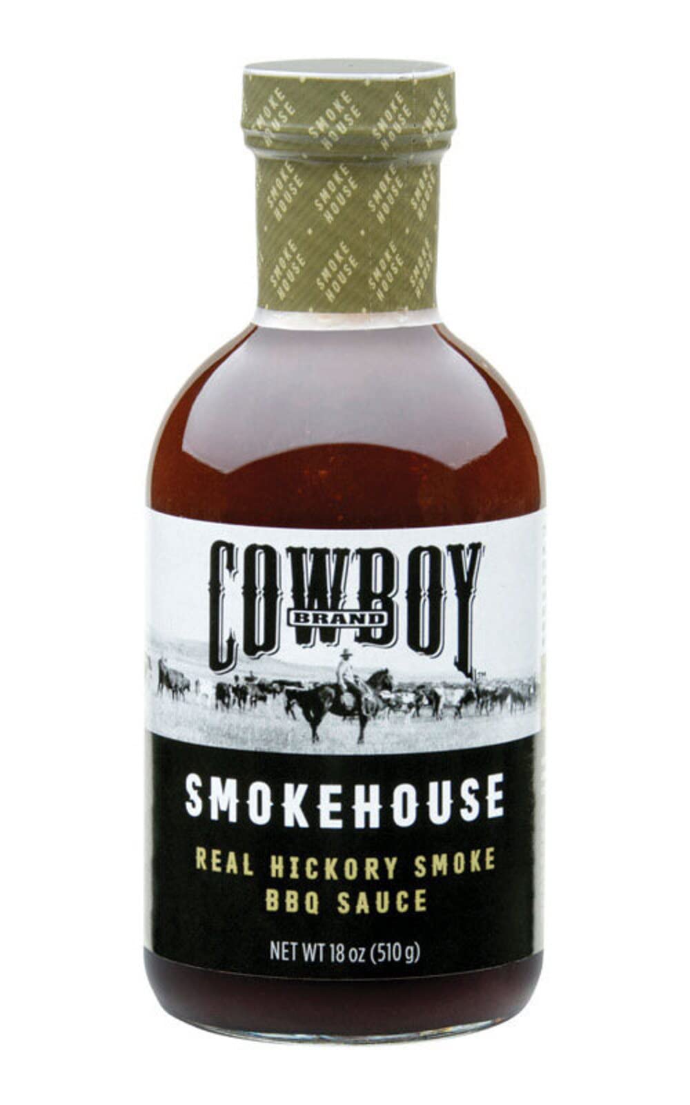 Cowboy Smokehouse Real Hickory Smoke BBQ Sauce 18 oz.