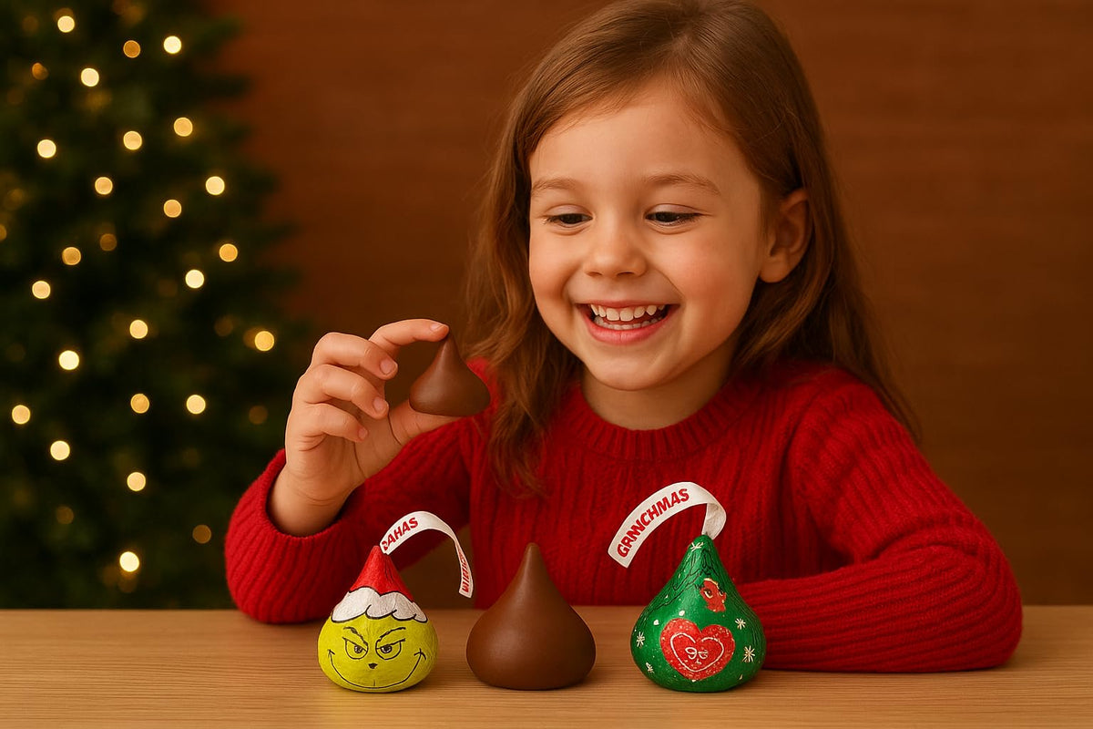 Christmas Milk Chocolate Grinchmas Candy Bag 2 LB- Holiday Gift Set & Bulk Treats 2 Pound.