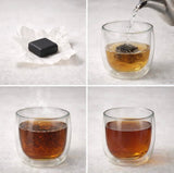 Pu-erh Shu Tea Resin with Rose - Ripe Puer Fermented Dark Tea from Yunnan | Pu’er Tea Concentrate | 30 Individually Wrapped Pieces