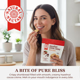Natural Nectar Hazelnut Cocoa Crème Biscuits 6.35 oz - Sandwich Biscuits Filled with Smooth Hazelnut Cocoa Cream; Snack Cookies for Coffee Breaks