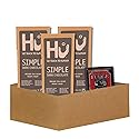 3x Hu Choc Simple Bar 2.1 OZ Bundle with Chocolate Fudge Candy - Dark Chocolate Bar with Minimal Ingredients Paired with Rich Fudge Treat for Snacking