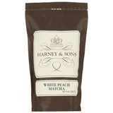 Harney and Sons White Peach Matcha Green Tea | Bag of 50 Pyramid Tea Bags (Sachets)