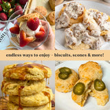 Scotty's Everyday - Keto Biscuit Zero Carb Mix - 0g Net carbs, 0g Added Sugar, Gluten-Free, High Fiber - No Nut Flours - 9.8oz, Pack of 1