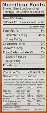 Dare Maple Leaf Creme Cookies, 12.3 Ounce