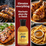 Braswell’s Gourmet Tangy Mustard BBQ Sauce - Small-Batch, Renowned Specialty, Made in USA, Since 1946 (13.5oz)
