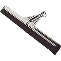 SPARTA Flo-Pac Floor Rubber Squeegee Window Squeegee with Reinforced Metal Frame for Floor, Bathroom, Kitchen, Concrete, Tile, Garage, Commercial Use
