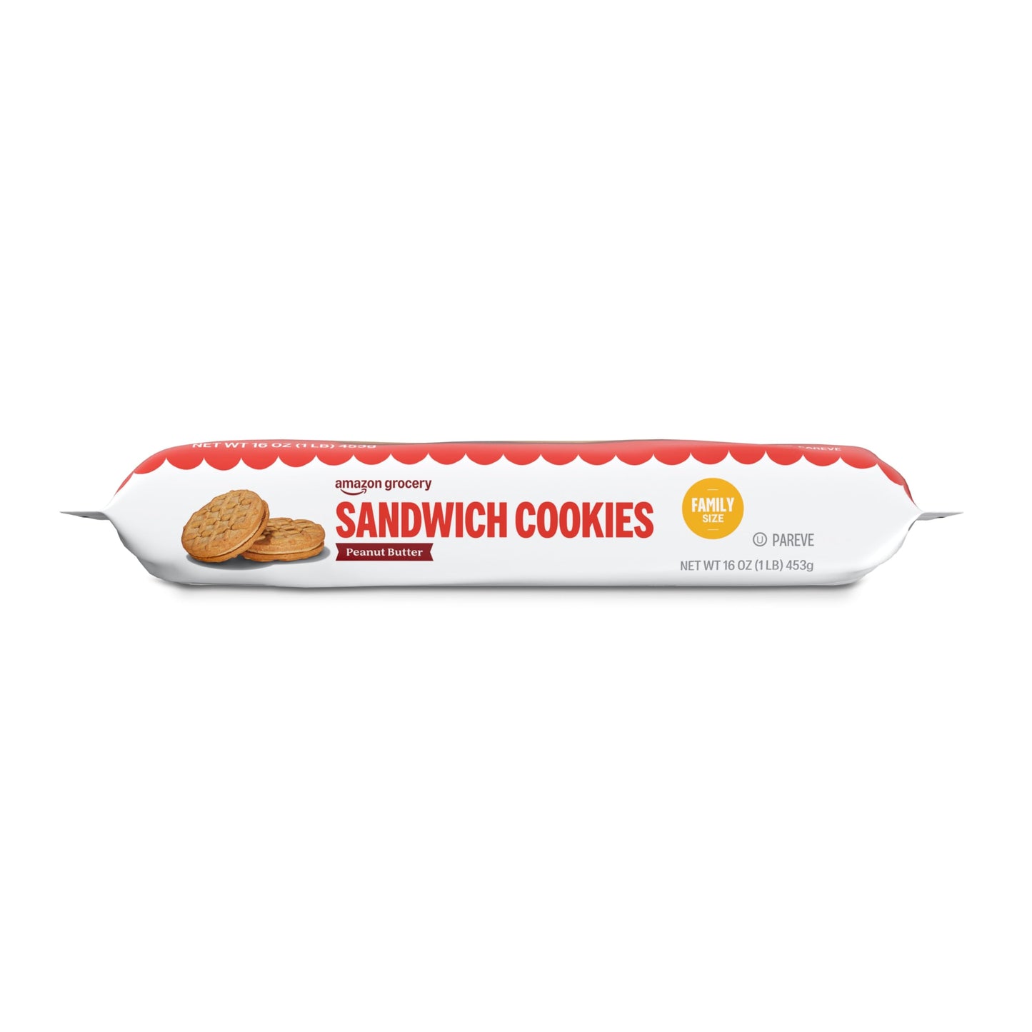 Amazon Grocery, Peanut Butter Sandwich Cookies, 1 Lb