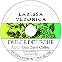 Dulce de Leche Colombian Decaf Coffee (Single Serve K-Cup Pods) (Gourmet, Naturally Flavored, Whole Coffee Beans) (12 pods, ZIN: 572572) - 2 Pack