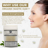 Organic Mastiha Chios 20G - 100% Natural Greek Mastic Gum, Gluten-Free & Sugar-Free Vegan Resin from Greek Farmers, Authentic Mastiha Tears for Daily