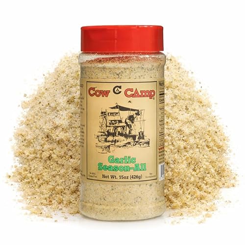 Cow Camp, Seasoning-Garlic, 15 Ounce
