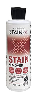 Stain-X Cleaner | Effective Stain Remover for Laundry, Carpet, Clothing, Upholstery and Other Washable Fabrics (8 oz)