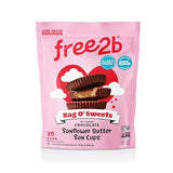 Free2b Bag O' Sweets Mother's Day Collection of Sunflower Butter Sun Cups, Safe for Schools and Allergy Friendly, Gluten-Free, Dairy-Free, Nut-Free