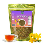 GREEN ROYALTY Te Herbal Hierba de San Juan 4oz - Herbal Tea (St. John's Wort Flower Tea), Stand Up Resealable Bag, 100% All Natural Fresh Tea