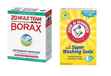 Mule Team Liquid Borax and Arm & Hammer Super Washing Soda, Variety Pack, Unscented